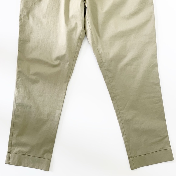Hatch The Ipek Maternity Cropped pants, khaki - Picture 9 of 15